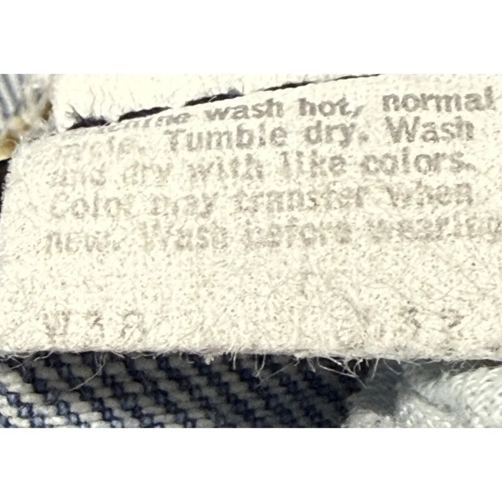 Vintage Levi's Orange Tab Men's Blue Denim Jeans Size 36 x 28‎ Measured